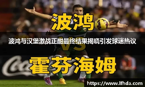 波鸿与汉堡激战正酣最终结果揭晓引发球迷热议